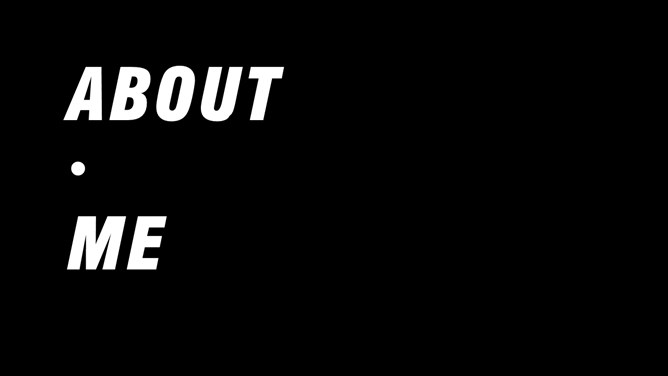 欧美文艺风个人简历PPT模板