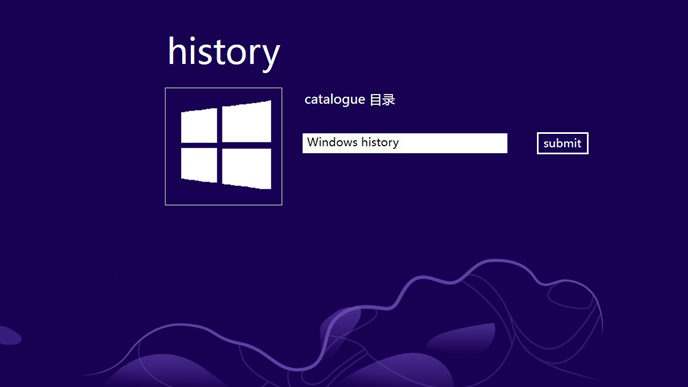 Win8风格动态PPT模板