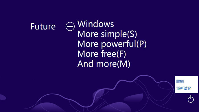 Win8风格动态PPT模板