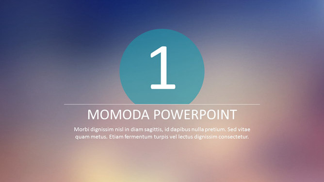 精美iOS苹果风格PPT模板