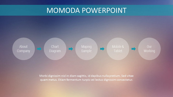 精美iOS苹果风格PPT模板