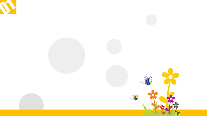 活力多彩动态动植物PPT模板