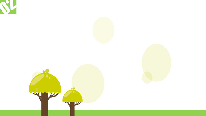 活力多彩动态动植物PPT模板