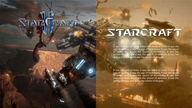 星际争霸游戏主题PPT模板