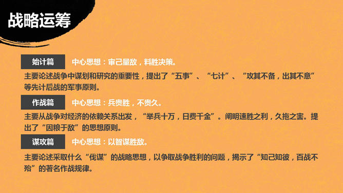 《孙子兵法》读书笔记