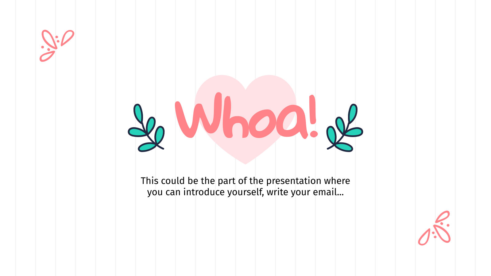 和平日活动PowerPoint模板