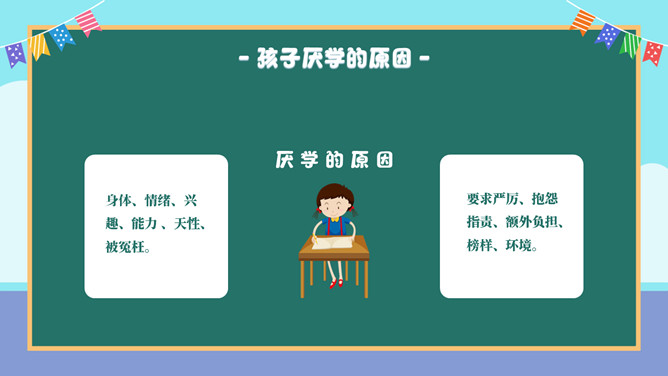 让孩子爱上学习家长会PPT模板