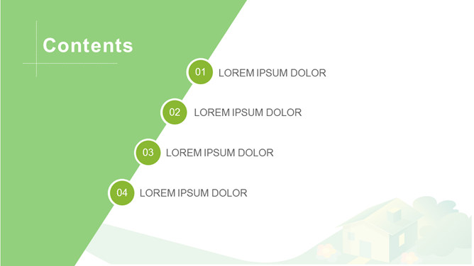 太阳能生态宜居城市规划PPT模板