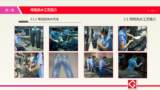 牛仔服装市场竞争分析PPT模板