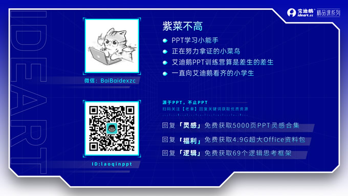 蓝色简约风商业计划书