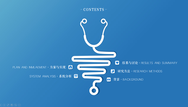 医疗领域高端项目演示与答辩PPT模板（完整版）
