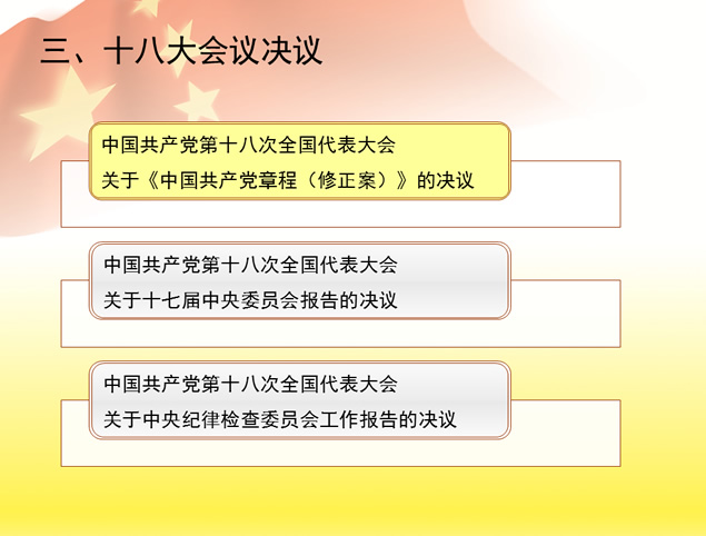 党课学习PPT模板